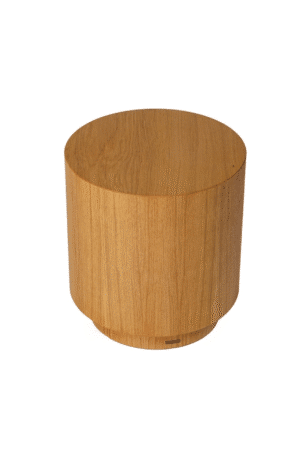 Alternative view of PEDESTAL WOOD SIDE TABLES D41CM