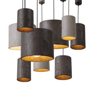 MICROCEMENT PENDANT LIGHTS