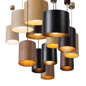 WOOD PENDANT LIGHTS